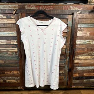 Marks & Spencer UK Size 16‎ Valentines Day Love Delicate Hearts Night Dress